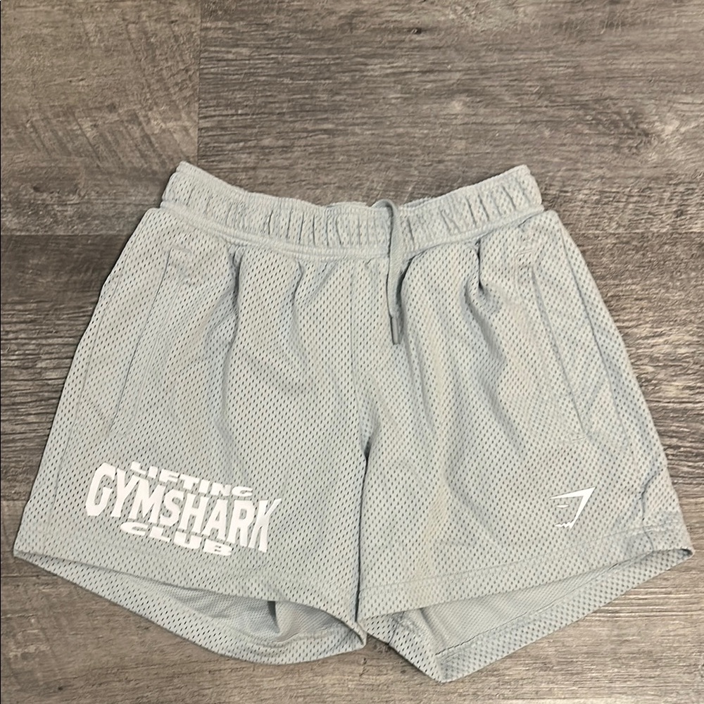 Gymshark Light Gray Athletic Shorts
